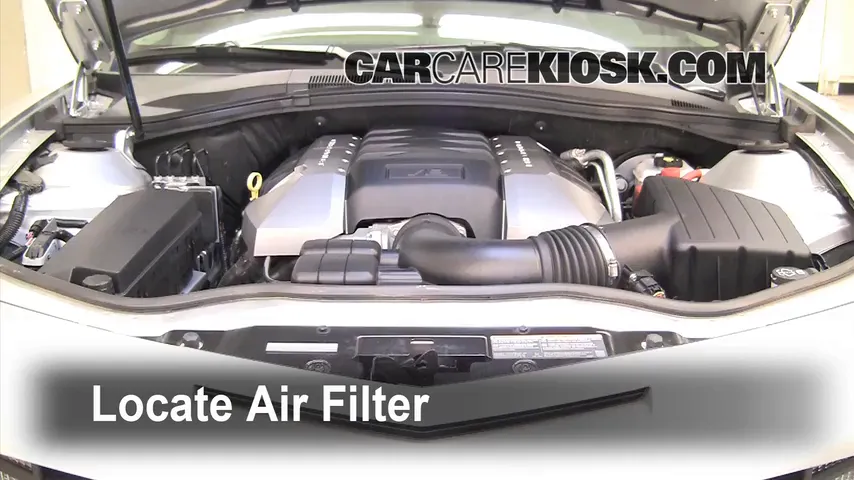 2010 Chevrolet Camaro SS 6.2L V8 Air Filter (Engine)